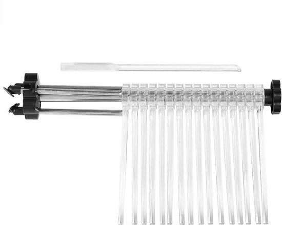Rack de séchage de pâtes - Rack pliable pour un stockage facile avec 16 bras - Séchage de pâtes fraîches - Rack de séchage de nouilles pour spaghetti Ect rack de séchage de pâtes