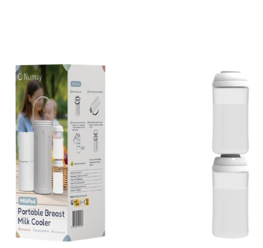 Numsy MilkPod Cooling Tubes - Refroidisseur de biberons - avec 2 biberons de 350 ml