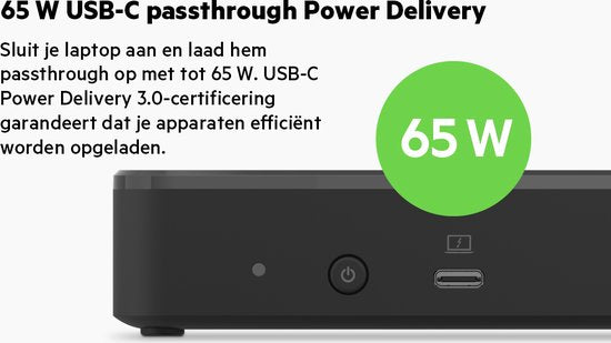 Belkin USB-C Triple Display Dock MST- Station d'accueil USB-C à 14 ports, 65 W Power Delivery, affichage 4K, 2x HDMI, 2x DisplayPort, 3x USB-C, 5x USB-A et 1x Gigabit Ethernet, station d'accueil USB-C pour Chromebook, PC Windows, XPs et plus encore.