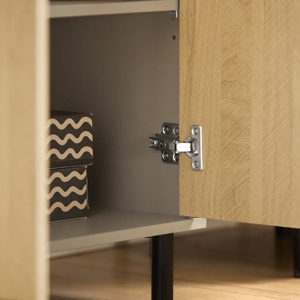 SoBuy Evier Meuble bas avec 2 portes - 60x30x60 cm - Max. 20KG - Couleur bois