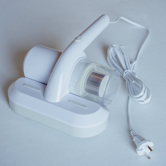 Nexxt Mite Vacuum Cleaner with UV-C Light Sterilisation - Mattress Cleaner - House Dust Mite Vacuumer - Double Filter System Destroys 99.9% Mites - 300W