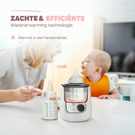 Vulpes Goods® BabyCare - Chauffe-biberon PRO 10in1 - Chauffe-biberon - Chauffer les liquides et les aliments