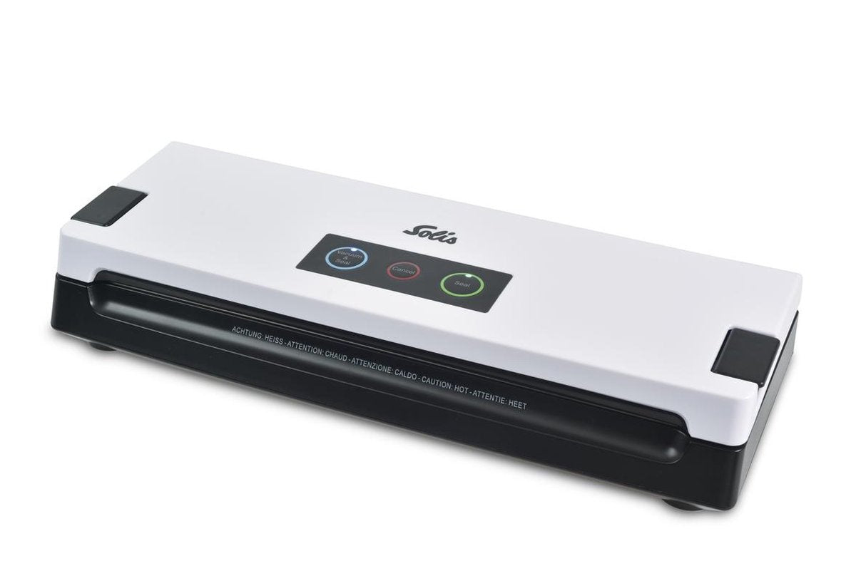 Solis Vac Quick 576 Machine à sceller sous vide avec raccord de tuyau - Blanc