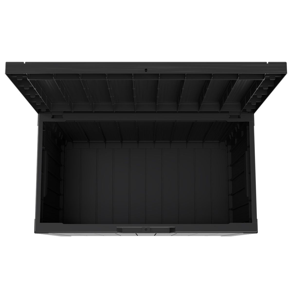 LifeGoods Boîte à coussins - XS - Plastique - 170L - Noir