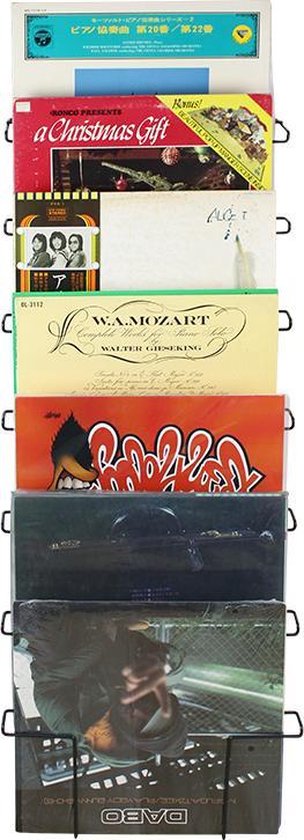 Support de rangement pour disques vinyles Lp - support mural pour ranger les disques vinyles Lp contre le mur