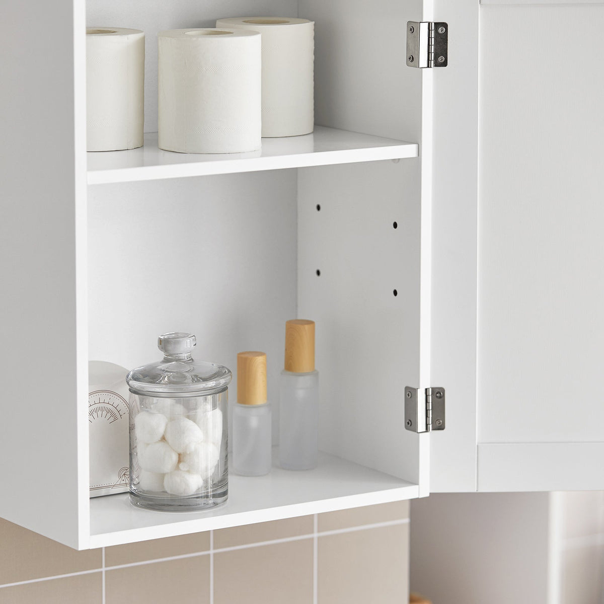 SoBuy Armoire à pharmacie - 40 x 52 x 23 cm - Blanc