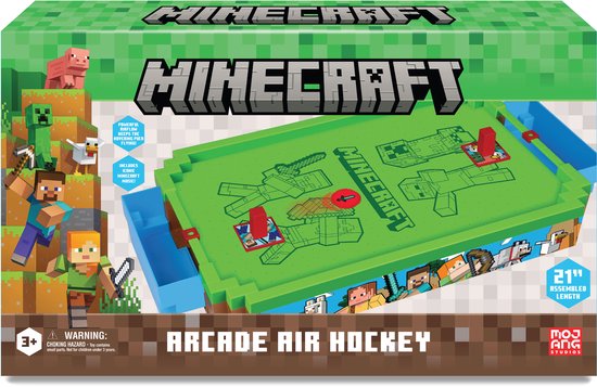 A Ambassador® Minecraft Arcade Air Hockey - Air hockey - Table top - Jeu de société - The Big Toy Book 2025