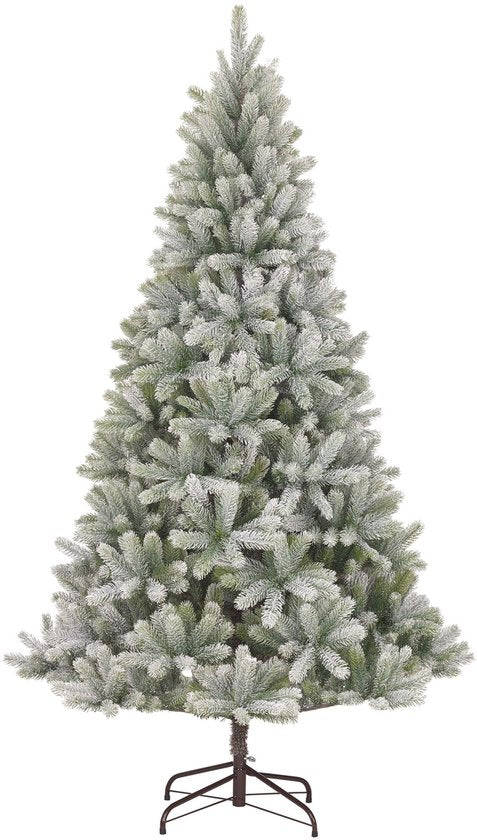 Black Box Trees Nagoya : sapin de Noël vert givré avec structure articulée - Décoration de Noël d'intérieur - Sapin artificiel d'aspect réaliste - Hauteur 180 x diamètre 108 cm