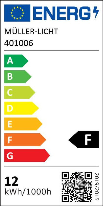 Müller-Licht 401006 Ampoule LED, classe énergétique F (A - G), culot E27, forme poire, 12 W = 75 W, blanc neutre, 1 pièce(s)