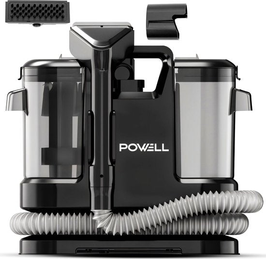 Powell Carpet Cleaner - Stain Cleaner - Sofa Cleaner - Carpet Vacuum Cleaner - Cleaning Machine - Carpet Cleaner - Black