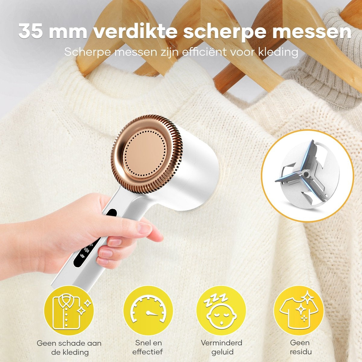 MW® - Pince à peluches - Pince à peluches électrique - Tondeuses à peluches