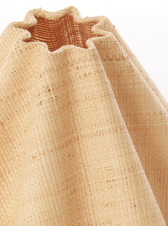 Light & Living - abat-jour - Bezaha - naturel - tissu - Ø 11 cm - E27 - 2035935
