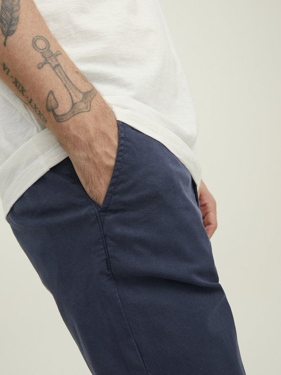 JACK&JONES - JWHFRED - Bermuda pour homme - Bleu marine - Taille M
