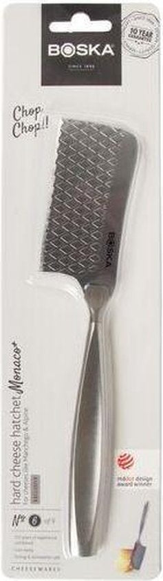 Hache à fromage Boska Hard Monaco+ No.6 - Hache à fromage - Couteau à fromage - Hache à fromage pour fromage affiné - acier inoxydable - Hache à fromage lavable au lave-vaisselle - Ustensiles de cuisine - Accessoires de cuisine - - Garantie de 10 ans