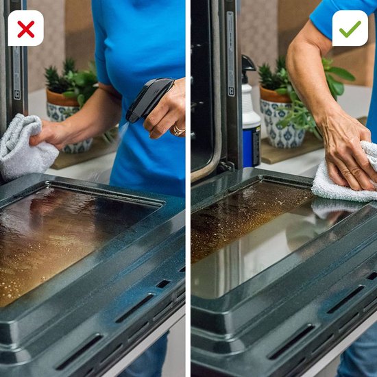 Grease Police avec chiffon en microfibre | Nettoyant puissant contre la graisse et la saleté | Nettoyant multi-usages et dégraissant pour la cuisine, la salle de bains et le jardin