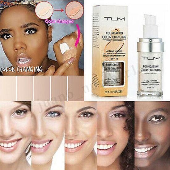 TLM Foundation® Fond de teint changeant