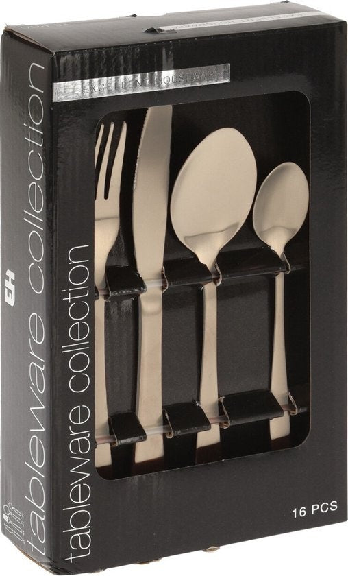 Collection Arts de la table Ensemble de couverts - 16 pièces - Argenté