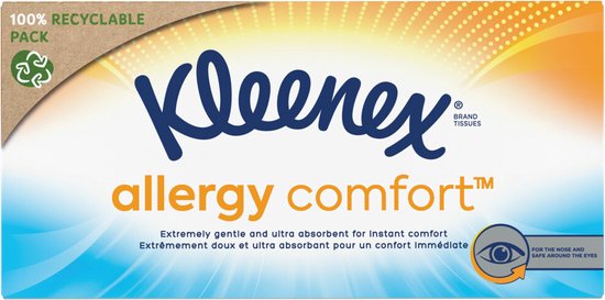 Mouchoirs Kleenex Advantage box Allergy Comfort 56 pièces