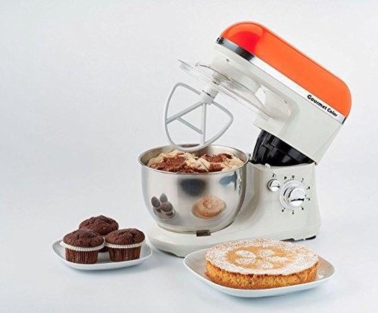 Robot de cuisine Ariete Gourmet Color 1000W 4l Orange, Blanc