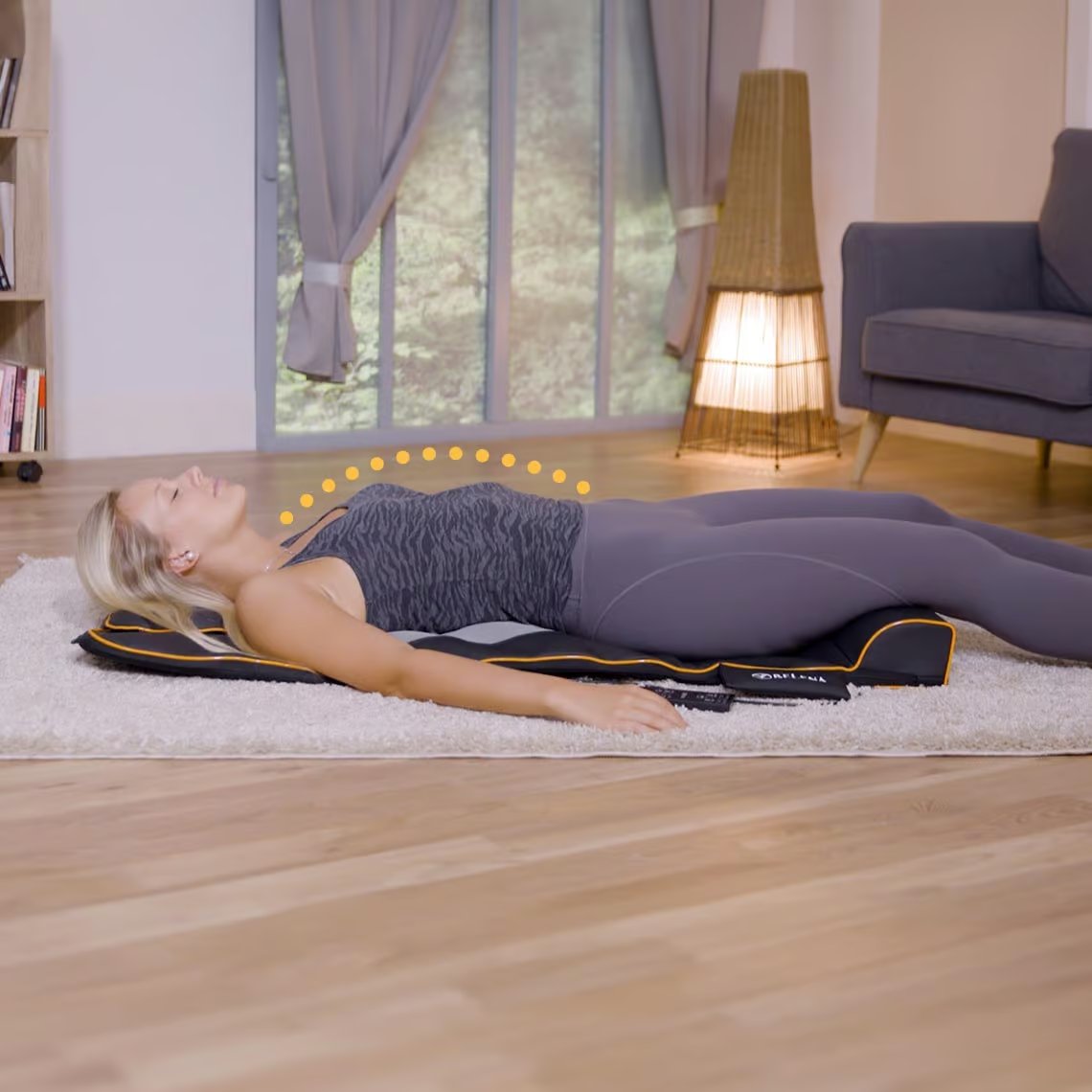 Tapis de stretching et de massage électronique Belena Air Stretch - Utilisation simple - Réglages personnalisables - 25 ans de qualité
