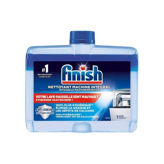 12 x Finish Machine Cleaner Regular 250ml - Nettoyage en profondeur de votre lave-vaisselle