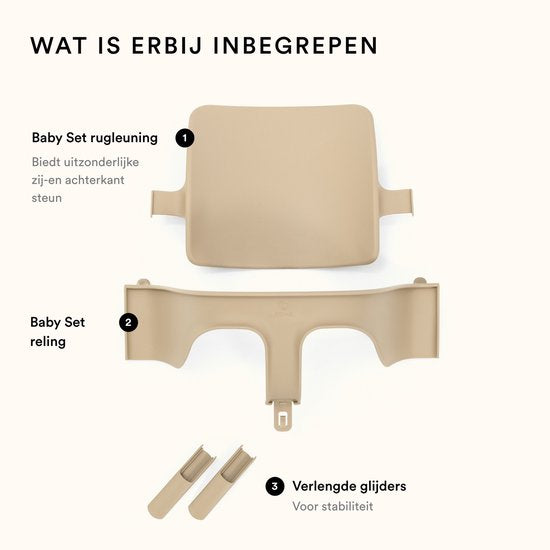 Kit bébé Stokke® Tripp Trapp®² - Gris tempête