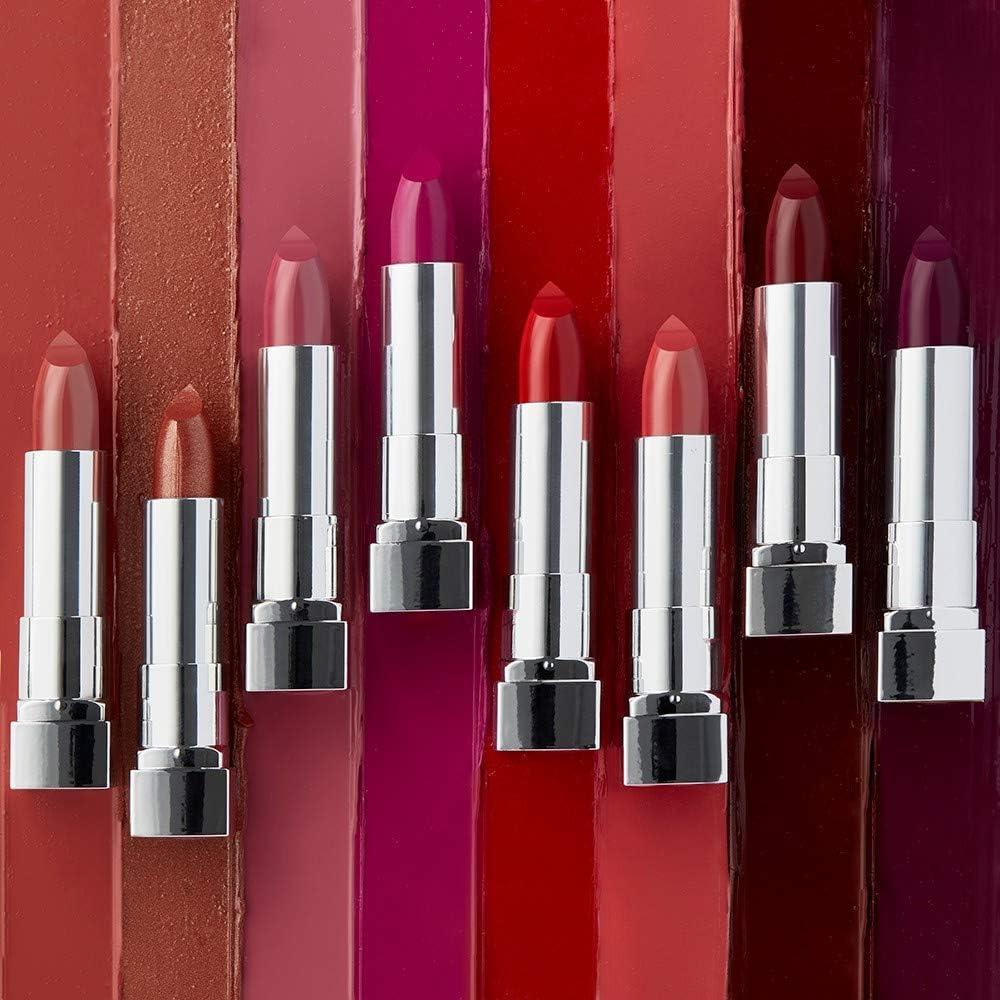 Rouge à lèvres Maybelline Color Sensational - 338 Midnight Plum - Violet foncé - Formule onctueuse au nectar de miel