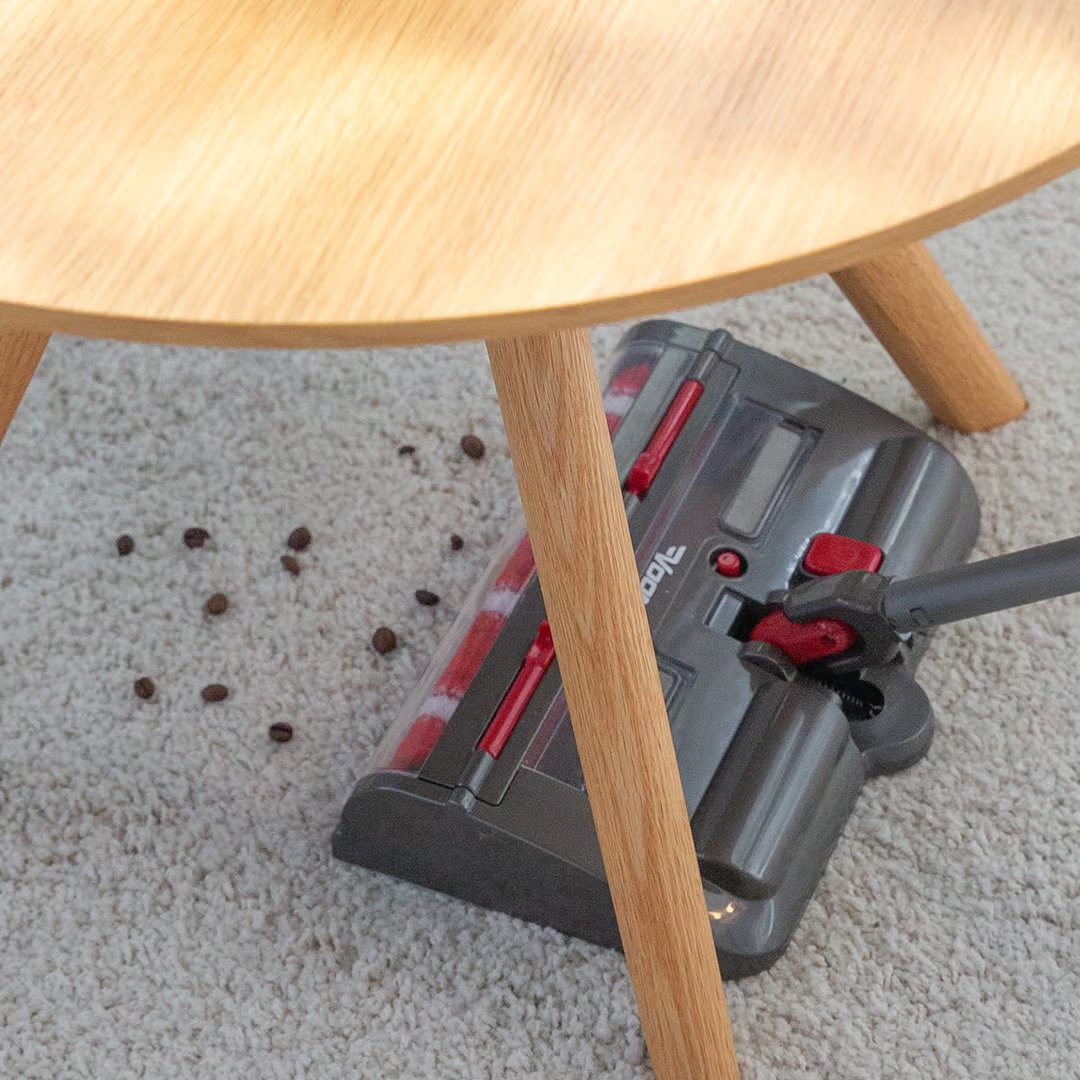 Balai turbo sans fil Livington Voom - Technologie de micro-brosses - Nettoyage puissant - Poignée flexible
