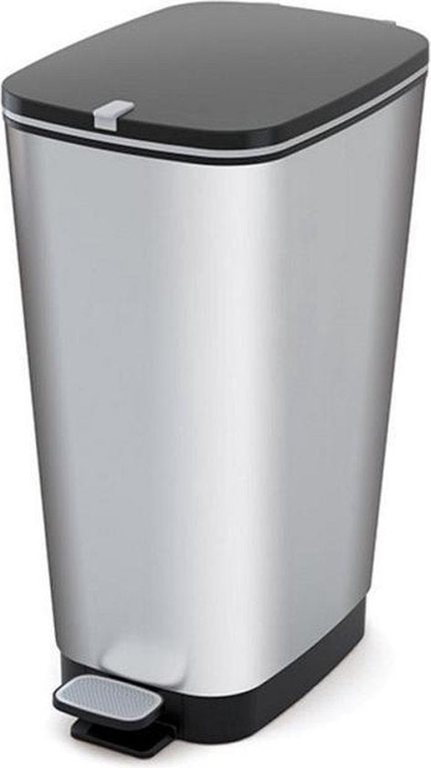 Kis Chic Bin - Poubelle - Capacité 30 litres - Design inodore - Acier