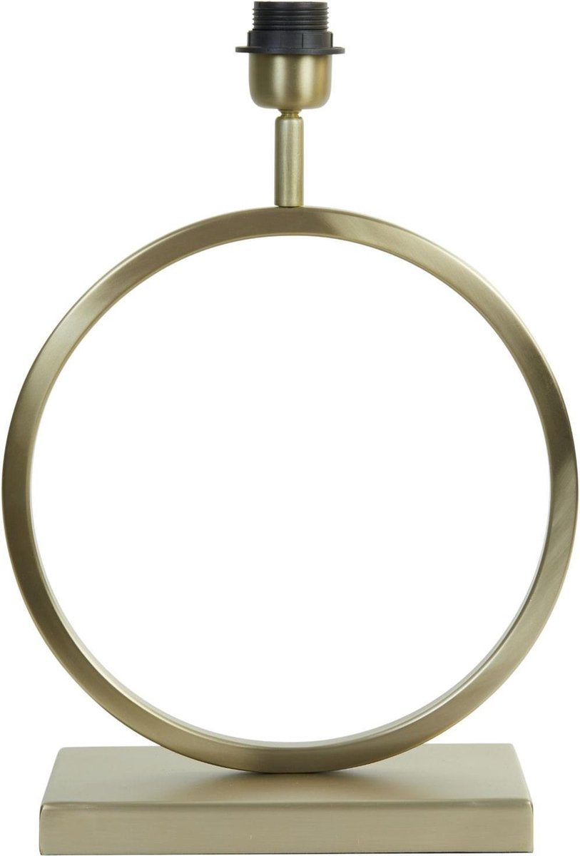 Light & Living Abat-jour Liva 30x13x37 cm - Or - Design élégant et moderne