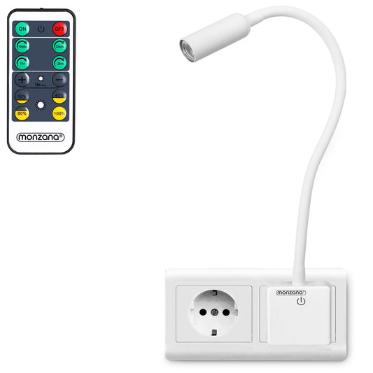 Applique LED Monzana Svetloba Blanc avec télécommande