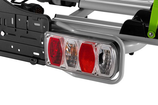 Porte-vélo - Convient aux vélos électriques - porte-vélo à barre d'attelage - 2 vélos