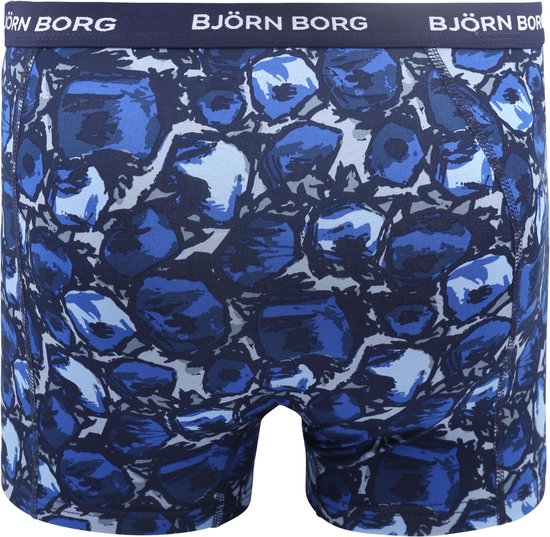 Bjorn Borg Boxers Cotton Stretch 5-Pack Blue - Taille S - Hommes - Boxer Shorts