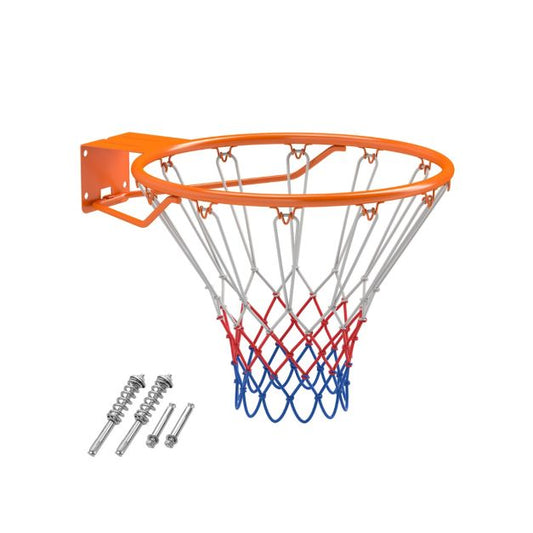 Coast 45 cm anneau de basket-ball avec filet pour toutes les saisons Support mural de basket-ball avec doubles ressorts