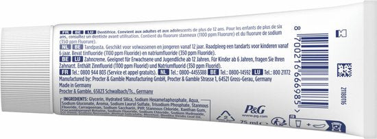 Oral-B Dentifrice Pro-Expert Protection Professionnelle 75 ml