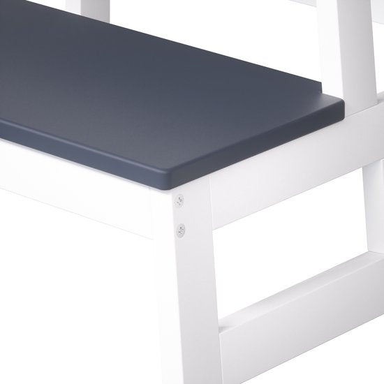 Tour d'apprentissage Spielwerk - à partir de 2 ans avec planche jusqu'à 100kg - Gris pin