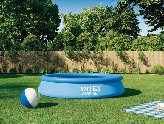 Kit de piscine Intex Easy - Ø 305 x 61 cm - Gonflable - Avec pompe-filtre