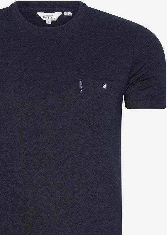 Ben Sherman Signature pocket T-shirt - bleu marine foncé - Taille S