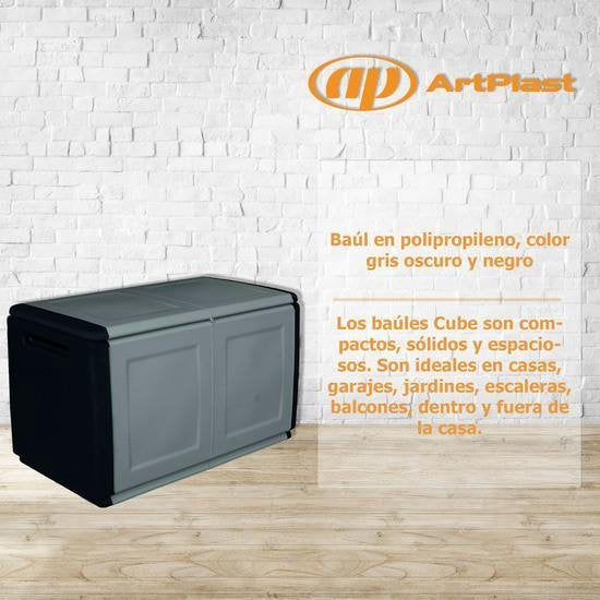 Artplast Cube 57x96x53 Cm Coffre Transparent