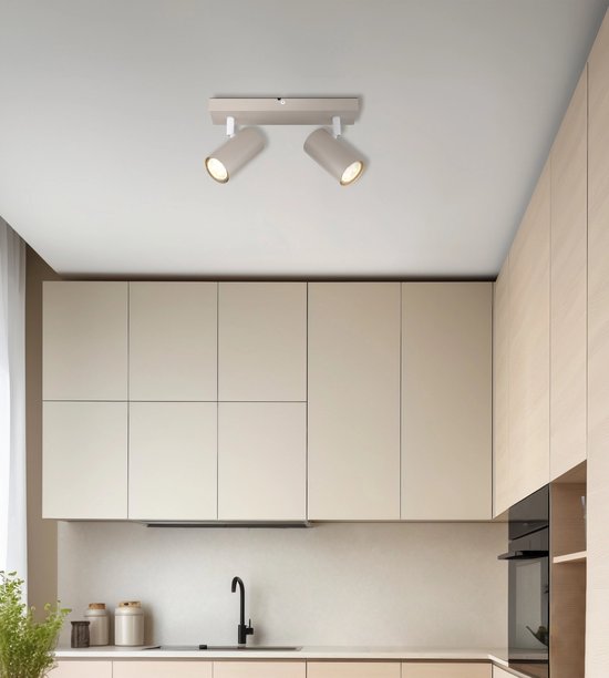 GLOBO 57911-2SA, Blanc, Métal, IP20, I, GU10, 35 W