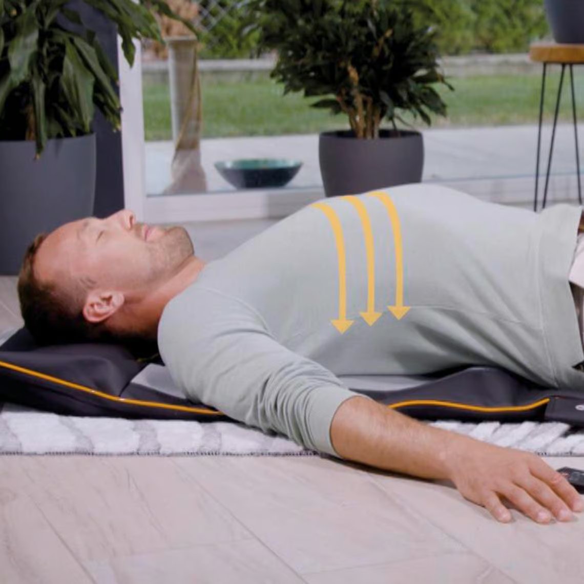 Tapis de stretching et de massage électronique Belena Air Stretch - Utilisation simple - Réglages personnalisables - 25 ans de qualité