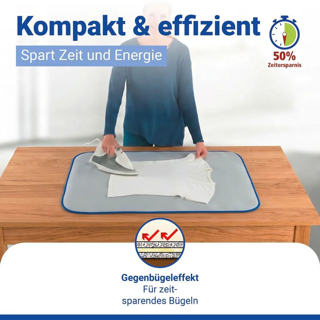 Couverture chauffante Maximex Thermo – Coton et aluminium – Pour la table et les déplacements