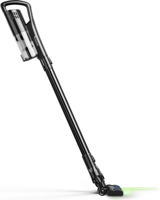 TurboTronic LZ6 Aspirateur à manche avec laser - Noir
