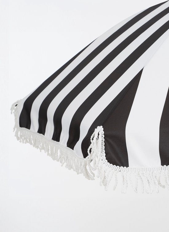 Parasol - In The Mood - Collection Osborn - H238 x Ø220 cm - Noir, blanc
