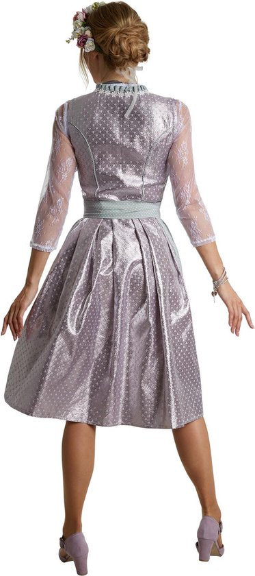 Dressforfun Midi-Dirndl Oberammergau modèle 2 XXL - déguisement costume halloween déguisement fête de carnaval déguisement fête de carnaval - 304629