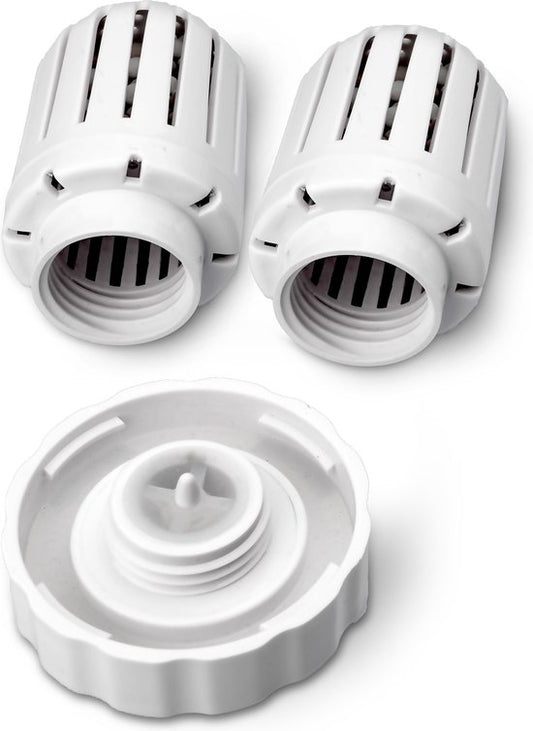 Filtre à eau Medisana avec bouchon à vis (lot de 2) pour humidificateurs AH660/AH665/PR H90