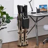 Lit de camping pliable Yaheetech avec sac de transport - Noir - 186 x 66 x 52 cm