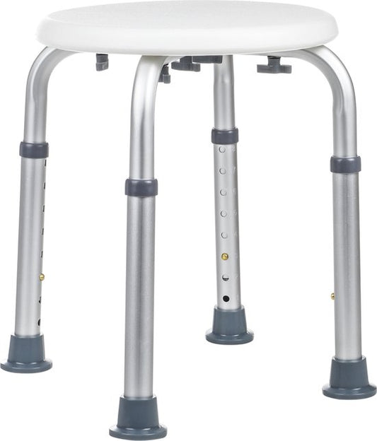 Chaise de douche HI - réglable jusqu'à 52 cm - 150 kg - siège de douche - 34 à 52 cm