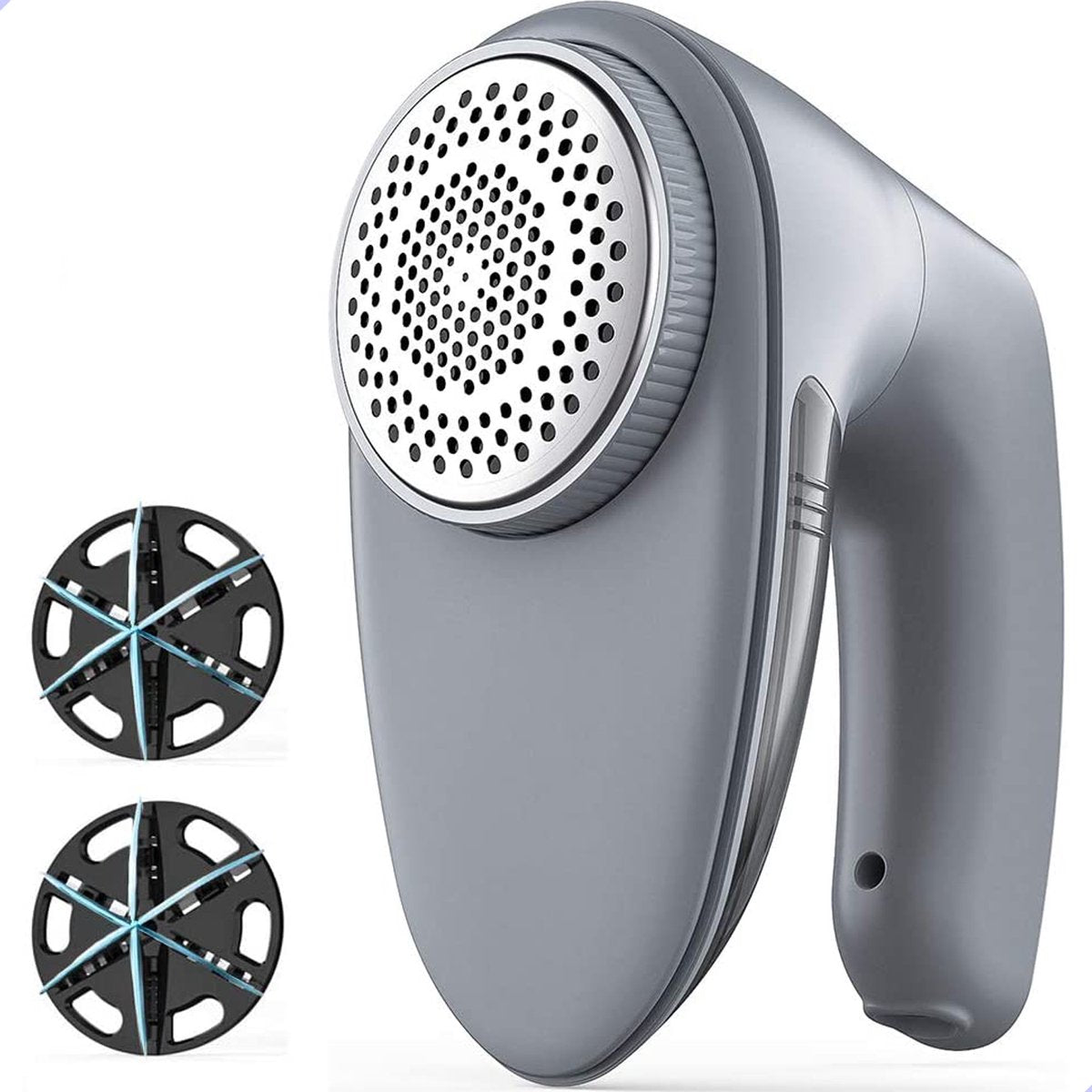 AG180 Brosse à peluches électrique - Sans fil - Brosse à peluches - Ramasseur de peluches - Rouleau à peluches - Brosse à peluches - Gris