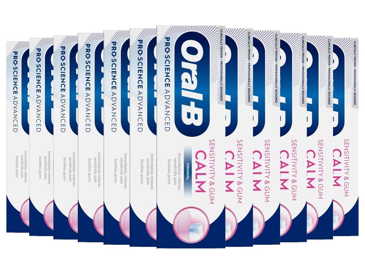 Dentifrice Oral-B Sensitivity & Gum Calm - 75 ml - 12 pièces